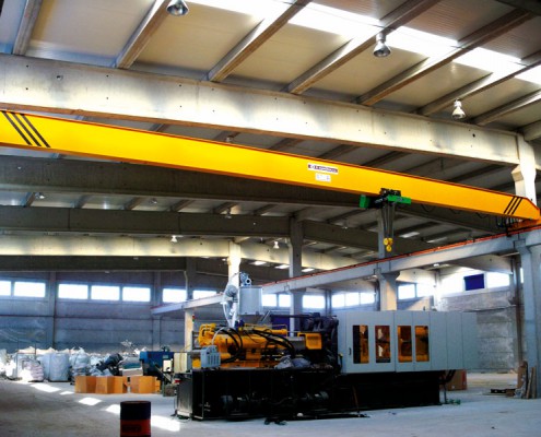 single girder crane kyriazakos